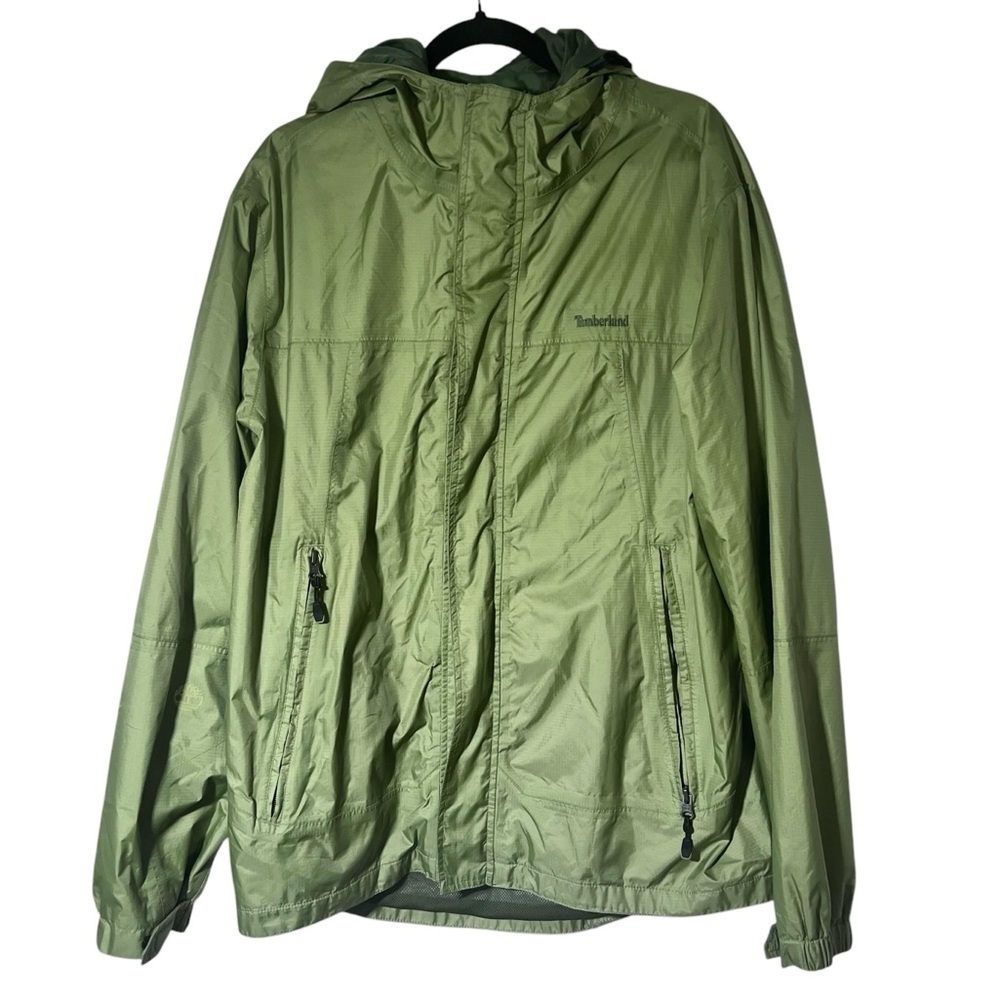 Timberland Green 3 in 1 Fleece Vest and Jacket Large